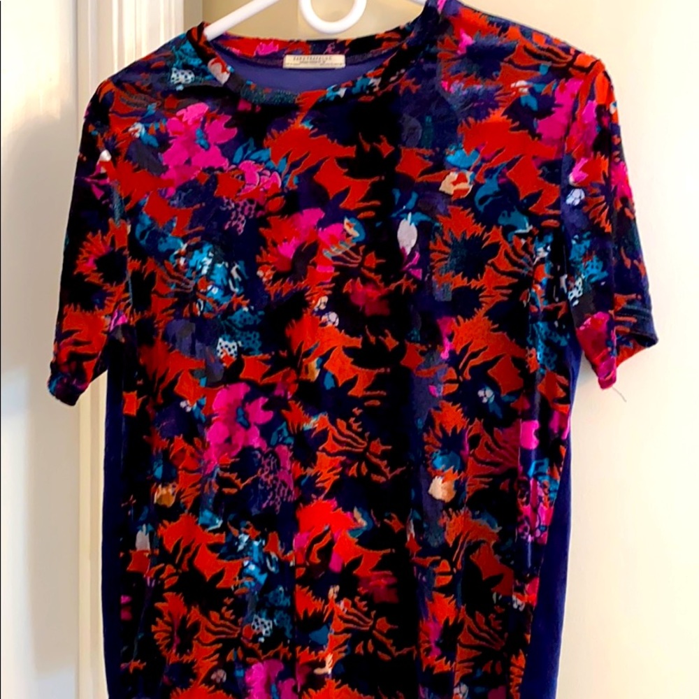 Zara velvet shirt from Japan